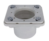 Shower Drain Body - PVC Rough-In - Rectangular